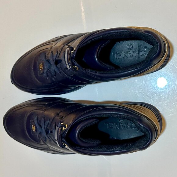 Chanel Leather Sneakers  41 - Picture 5 of 6